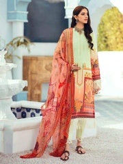 Nissa by RajBari Exclusive Printed Eid Lawn Unstitched 3 Piece Suit D-03 - FaisalFabrics.pk