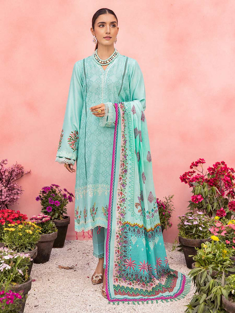 Nissa by RajBari Embroidered Exclusive Lawn Unstitched 3Pc Suit D-05