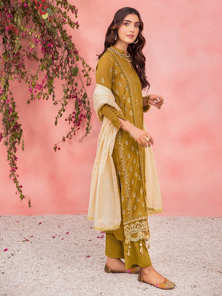 Nissa by RajBari Embroidered Exclusive Lawn Unstitched 3Pc Suit D-10