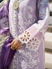 Mushq Lawana Embroidered Luxury Lawn Unstitched 3Pc Suit MSL-23-03 Dao