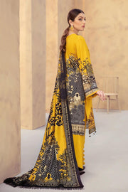 Dastoor by Ramsha Luxury Linen Embroidered Unstitched 3Pc Suit E-107 - FaisalFabrics.pk