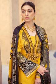 Dastoor by Ramsha Luxury Linen Embroidered Unstitched 3Pc Suit E-107 - FaisalFabrics.pk