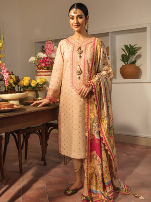 Rang Rasiya Rehmat Luxury Eid Collection Unstitched 3Pc Suit - HAYA
