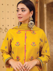 Rung by Sanam Saeed Unstitched Embroidered Lawn 3Pc Suit D-04