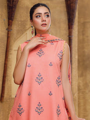 Rung by Sanam Saeed Unstitched Embroidered Lawn 3Pc Suit D-07
