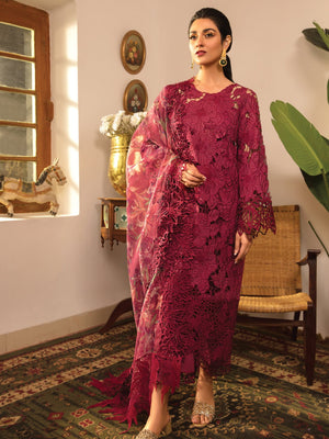 Rang Rasiya Rehmat Luxury Eid Collection Unstitched 3Pc Suit - AYSEL