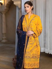 Rewayat by Sanam Saeed Unstitched Embroidered Lawn 3Pc Suit D-10