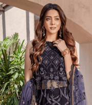 Preesha by Humdum Unstitched Embroidered Formals 3Pc Suit D-01