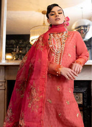 Sobia Nazir Vital Lawn Embroidered Unstitched 3 Piece Suit D-11B