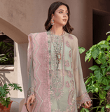 Preesha by Humdum Unstitched Embroidered Formals 3Pc Suit D-02