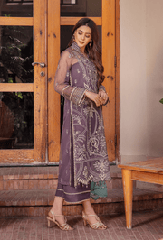 Preesha by Humdum Unstitched Embroidered Formals 3Pc Suit D-03