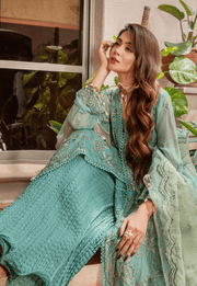 Preesha by Humdum Unstitched Embroidered Formals 3Pc Suit D-04