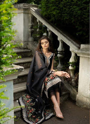 Sobia Nazir Vital Lawn Embroidered Unstitched 3 Piece Suit D-06A