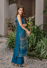 Preesha by Humdum Unstitched Embroidered Formals 3Pc Suit D-08