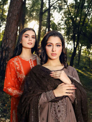 LYLA Winter Shawl Collection '22 Unstitched Embroidered 3Pc Suit D-02