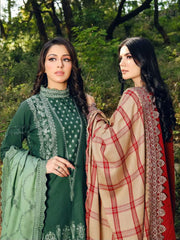 LYLA Winter Shawl Collection '22 Unstitched Embroidered 3Pc Suit D-03