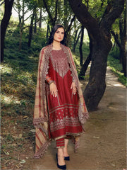 LYLA Winter Shawl Collection '22 Unstitched Embroidered 3Pc Suit D-03