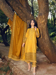 LYLA Winter Shawl Collection '22 Unstitched Embroidered 3Pc Suit D-05