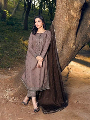 LYLA Winter Shawl Collection '22 Unstitched Embroidered 3Pc Suit D-06