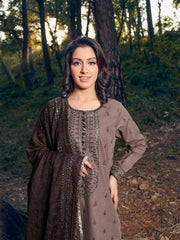 LYLA Winter Shawl Collection '22 Unstitched Embroidered 3Pc Suit D-06