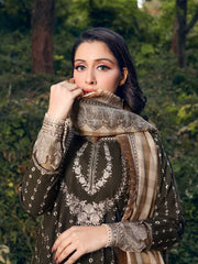 LYLA Winter Shawl Collection '22 Unstitched Embroidered 3Pc Suit D-08