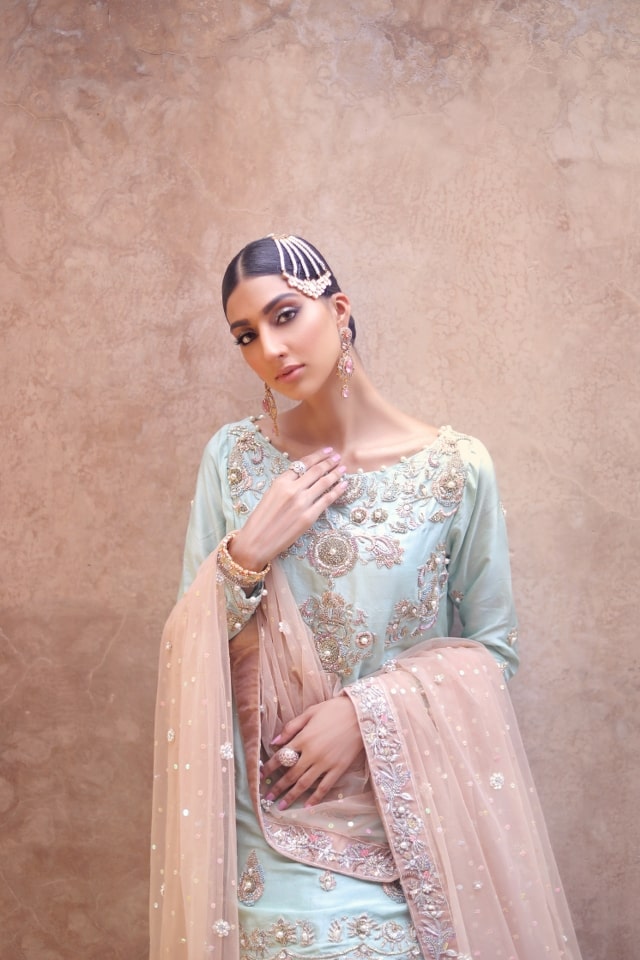 Sumaria’s Couture Bridal Stitched 3Pc Suit - D’lris