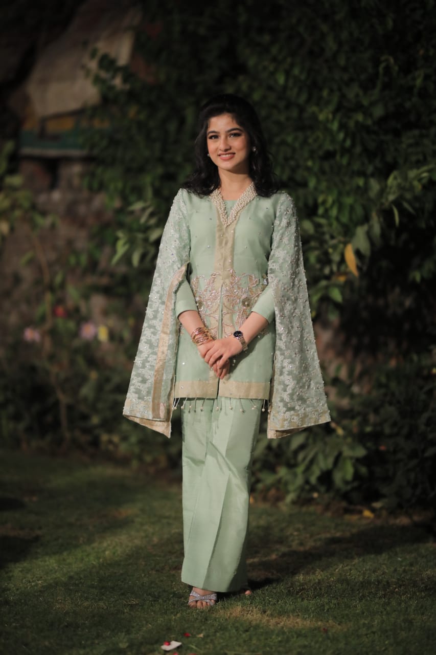 Sumaria’s Couture Formal Stitched 3Pc Suit - Dolce