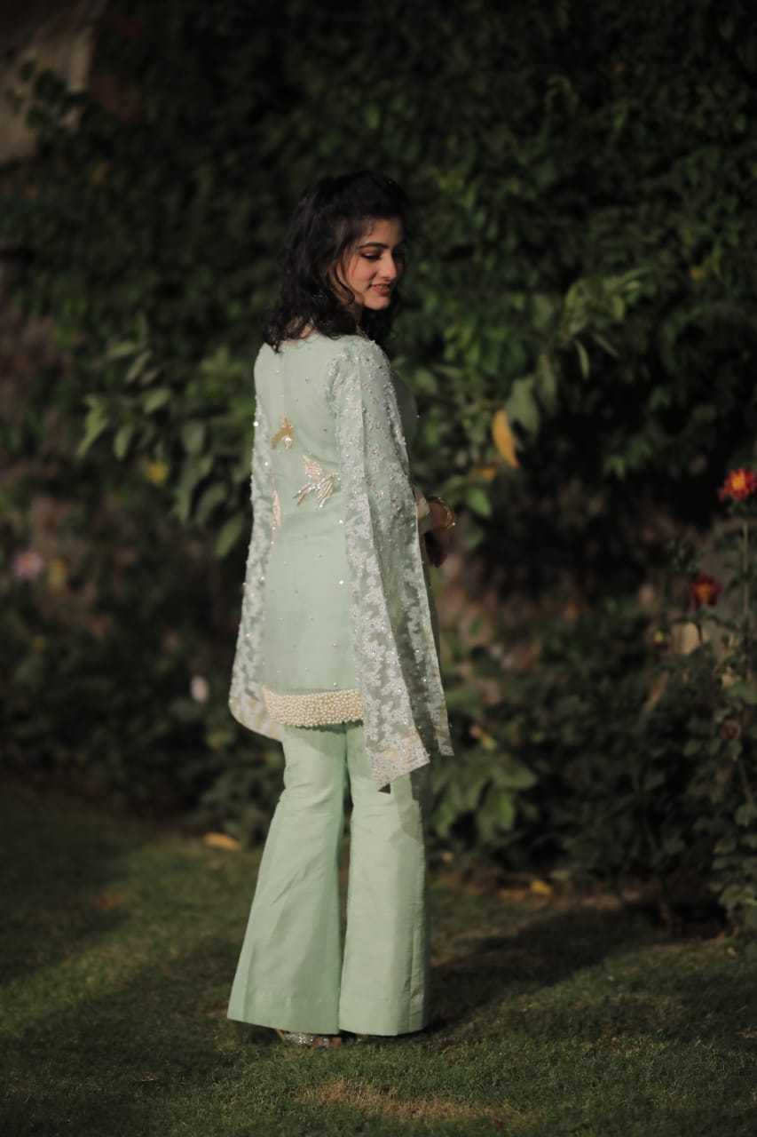 Sumaria’s Couture Formal Stitched 3Pc Suit - Dolce