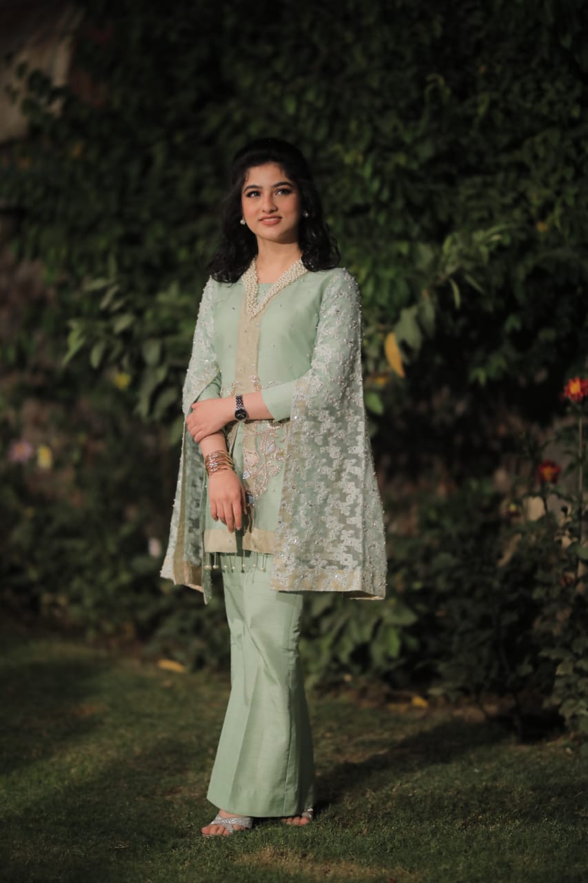 Sumaria’s Couture Formal Stitched 3Pc Suit - Dolce