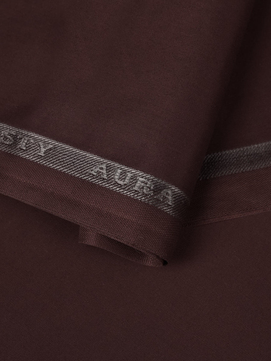 AURA by Dynasty Men’s Cotton Shalwar Kameez Copper Brown For Summer - FaisalFabrics.pk