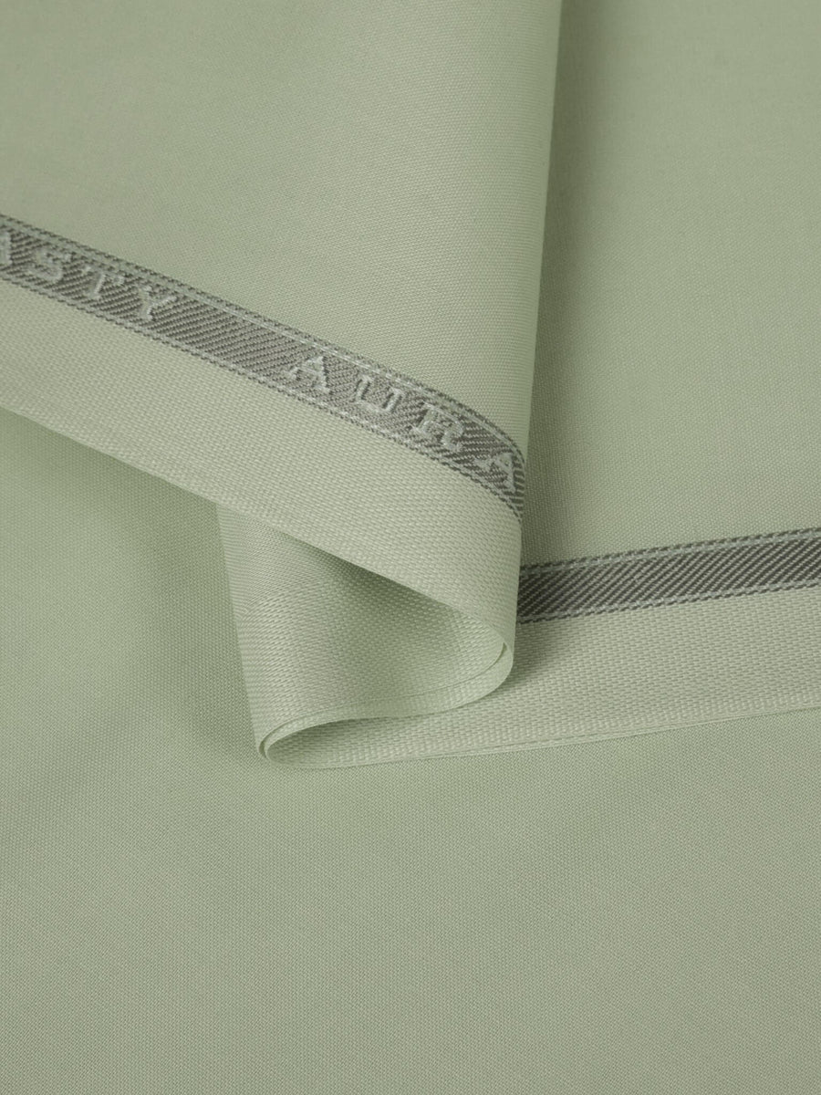 AURA by Dynasty Men’s Cotton Shalwar Kameez Light Green For Summer - FaisalFabrics.pk