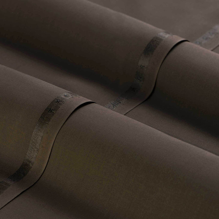 DYNASTY Desire Wash & Wear Men's Unstitched Suit Chocolate for Summer - FaisalFabrics.pk