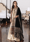 BAROQUE Chantelle Embroidered Net Unstitched 3Pc Suit EC-01 - FaisalFabrics.pk