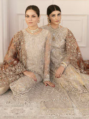 Baroque Chantelle Embroidered Net Unstitched 3Piece BQU-CH11-D03