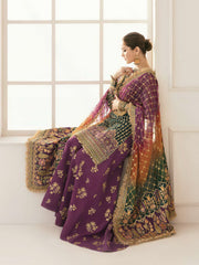 Baroque Chantelle Embroidered Chiffon Unstitched 3Piece BQU-CH11-D06