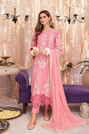 Charizma Signature Festive Embroidered Lawn Unstitched 3Pc Suit ED23-01