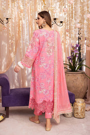 Charizma Signature Festive Embroidered Lawn Unstitched 3Pc Suit ED23-01