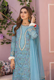 Charizma Signature Festive Embroidered Lawn Unstitched 3Pc Suit ED23-04