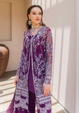 Evara by Elaf Premium Embroidered Net Unstitched 3Pc Suit EEW-08 ALMAS