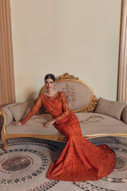 Reign Reignaissance Luxury Wedding Unstitched 3Pc Suit - EGAN - FaisalFabrics.pk