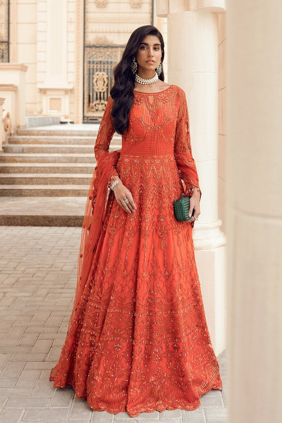 Reign Reignaissance Luxury Wedding Unstitched 3Pc Suit - EGAN - FaisalFabrics.pk