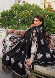 Elaf Premium Embroidered Khaddar Unstitched 3Pc Suit EKW-2 BANAFSH