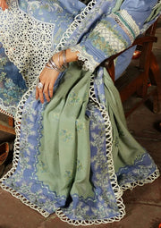 Elaf Premium Embroidered Khaddar Unstitched 3Pc Suit EKW-4B AFSANA