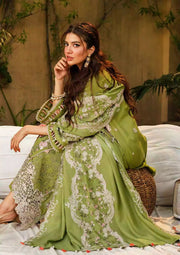Elaf Premium Embroidered Khaddar Unstitched 3Pc Suit EKW-5 AABROO