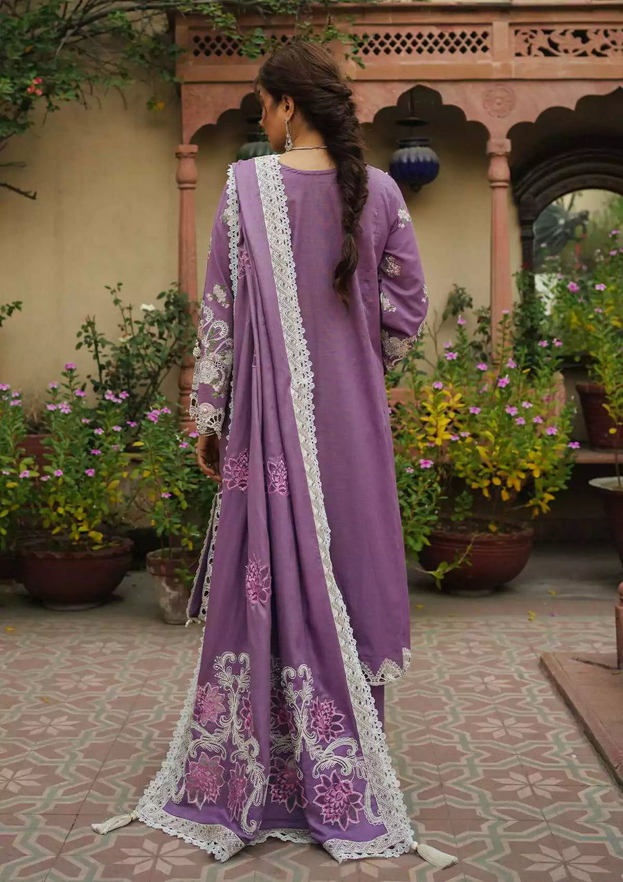 Elaf Premium Embroidered Khaddar Unstitched 3Pc Suit EKW-6 ROSHNI