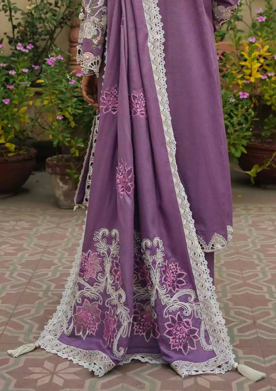 Elaf Premium Embroidered Khaddar Unstitched 3Pc Suit EKW-6 ROSHNI
