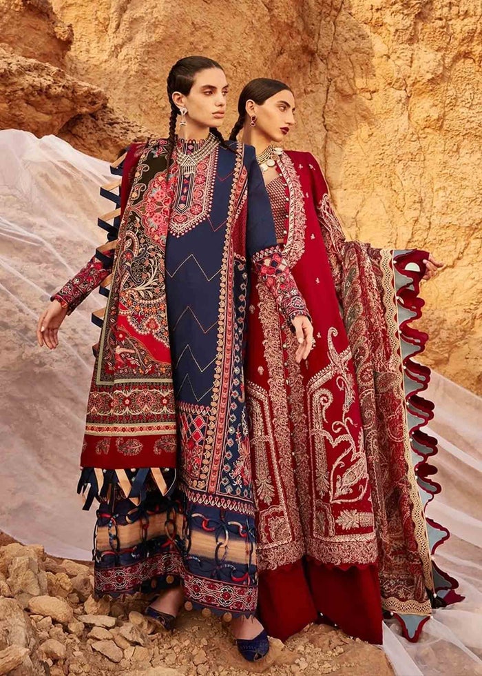 ELAN Mirage Unstitched Winter Collection 3 Piece Suit EW21-01 HERA - FaisalFabrics.pk
