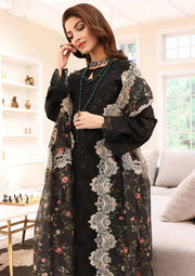 Elaf Premium Festive Chikankari Lawn Unstitched 3Pc Suit ELC-02A ECLIPSE