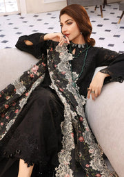 Elaf Premium Festive Chikankari Lawn Unstitched 3Pc Suit ELC-02A ECLIPSE