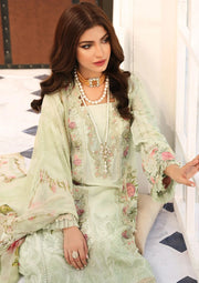 Elaf Premium Festive Chikankari Lawn Unstitched 3Pc Suit ELC-09 HOPE